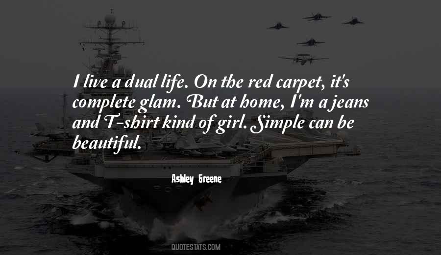 She's A Simple Girl Quotes #15995