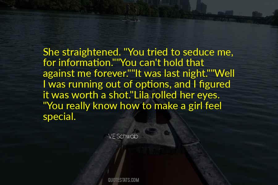 She's A Special Girl Quotes #1267083