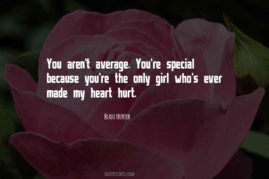 She's A Special Girl Quotes #269312