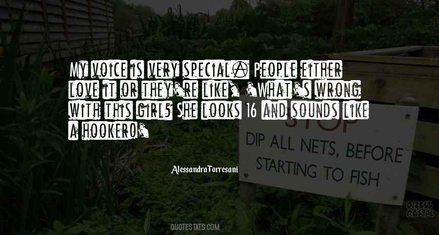 She's A Special Girl Quotes #403444