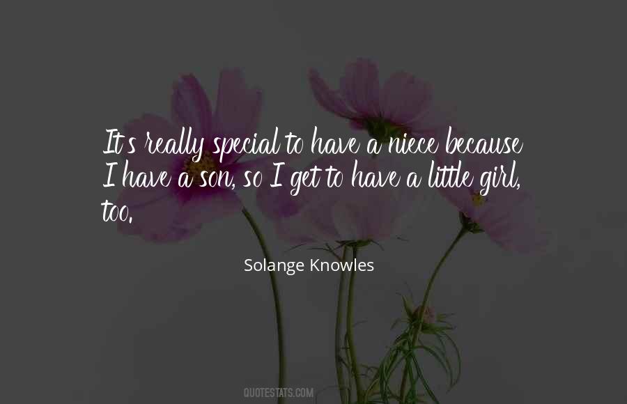 She's A Special Girl Quotes #756814