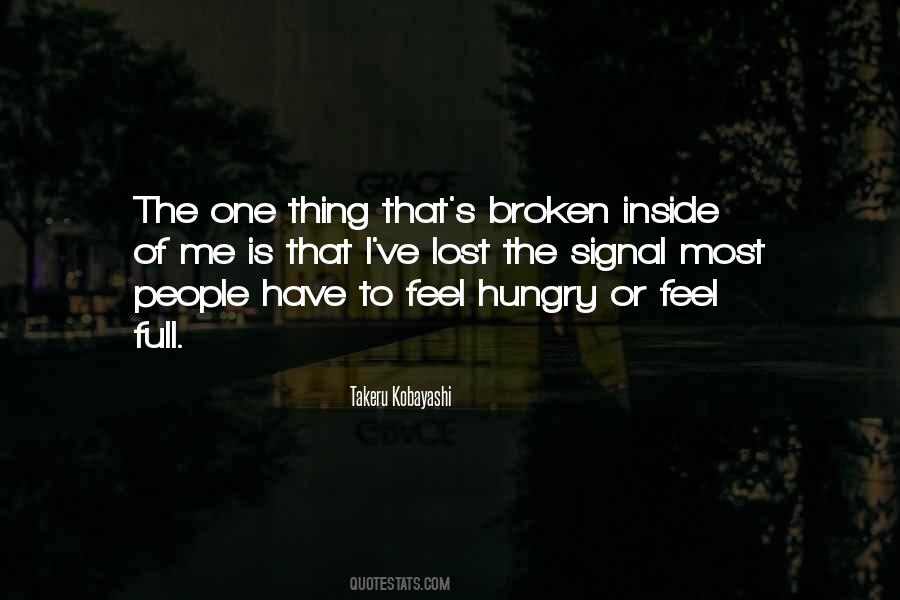 She's Broken Inside Quotes #183045