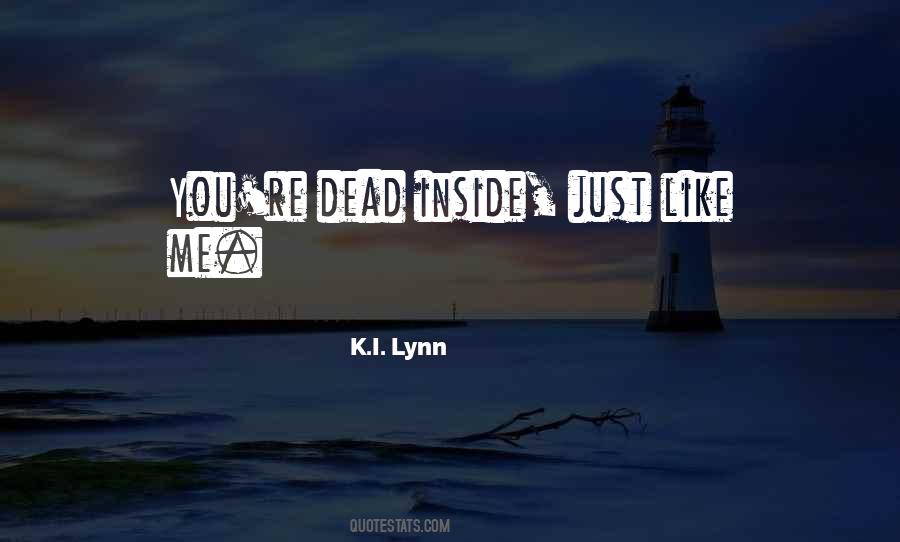 She's Dead Inside Quotes #290941