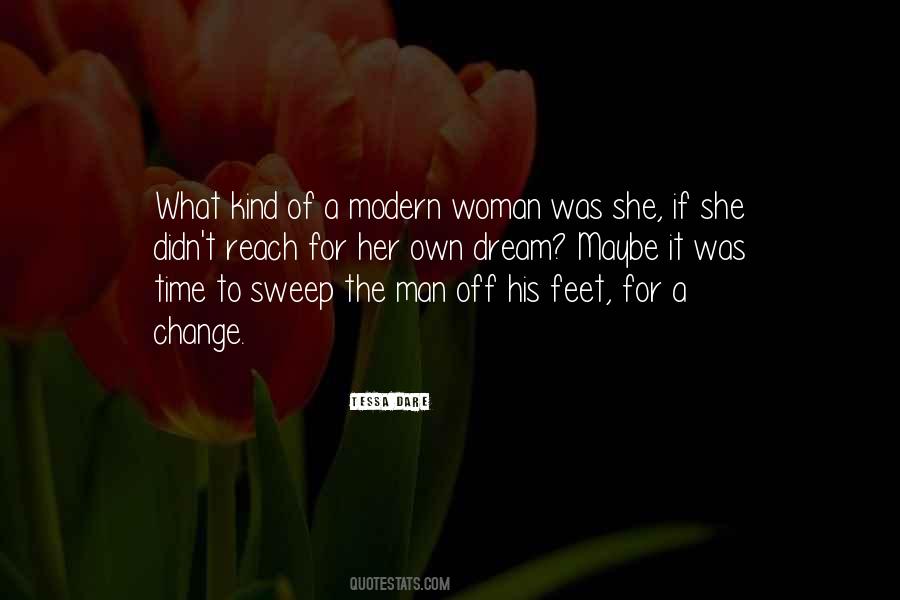 She's Her Own Woman Quotes #1136041