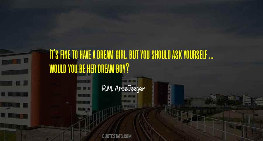 She's My Dream Girl Quotes #352730
