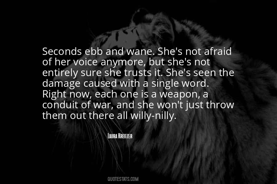 She's Not Afraid Quotes #1539879