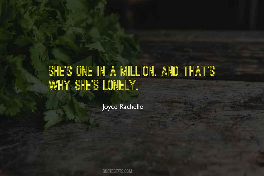 She's One In A Million Quotes #1105172