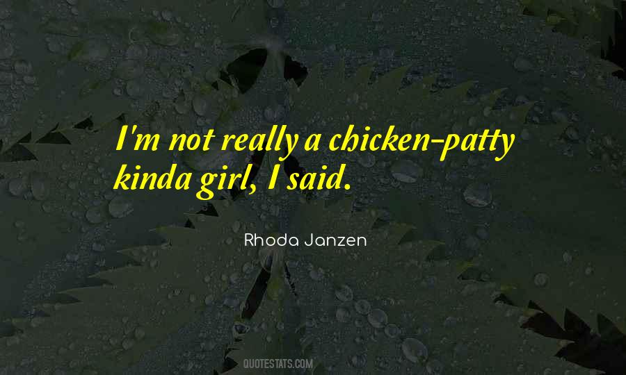 She's The Kinda Girl Quotes #760797