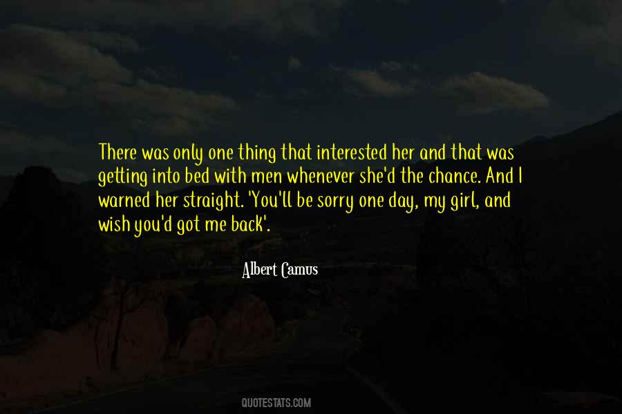 She's The Only Girl Quotes #45673