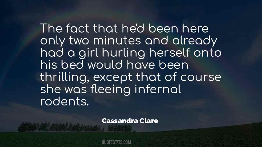 She's The Only Girl Quotes #872182