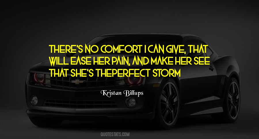 She's The Perfect Storm Quotes #635147
