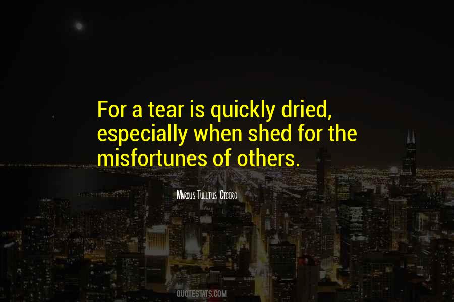Shed A Tear Quotes #978055