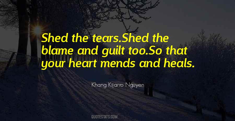 Shed Tears Quotes #595405