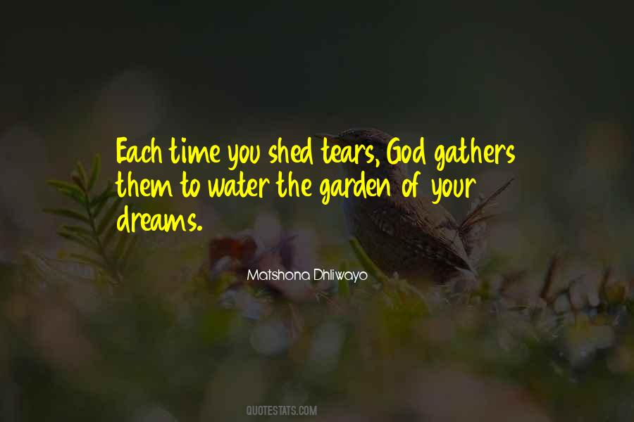 Shed Tears Quotes #949943