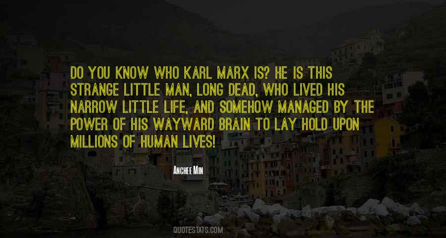 Quotes About Karl Marx #568515