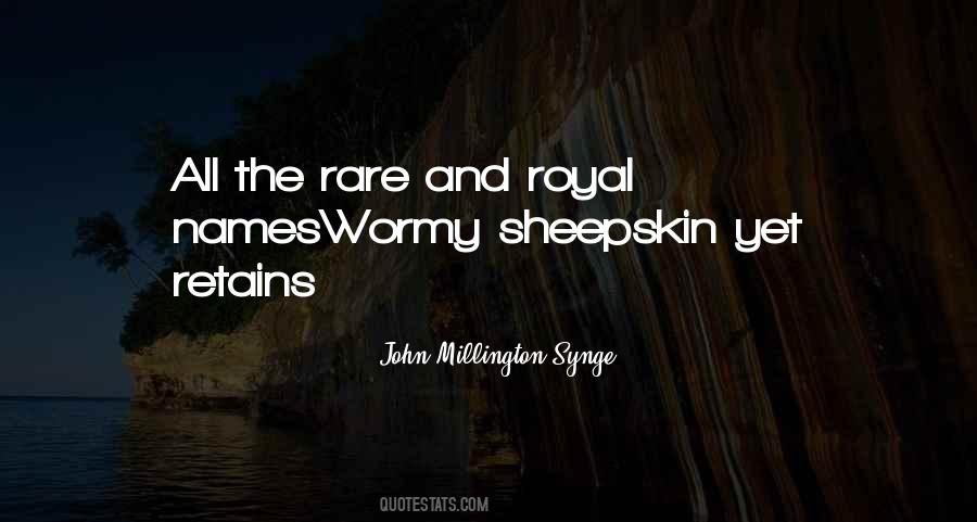 Sheepskin Quotes #668916