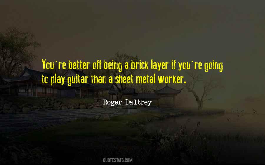 Sheet Metal Worker Quotes #1000971