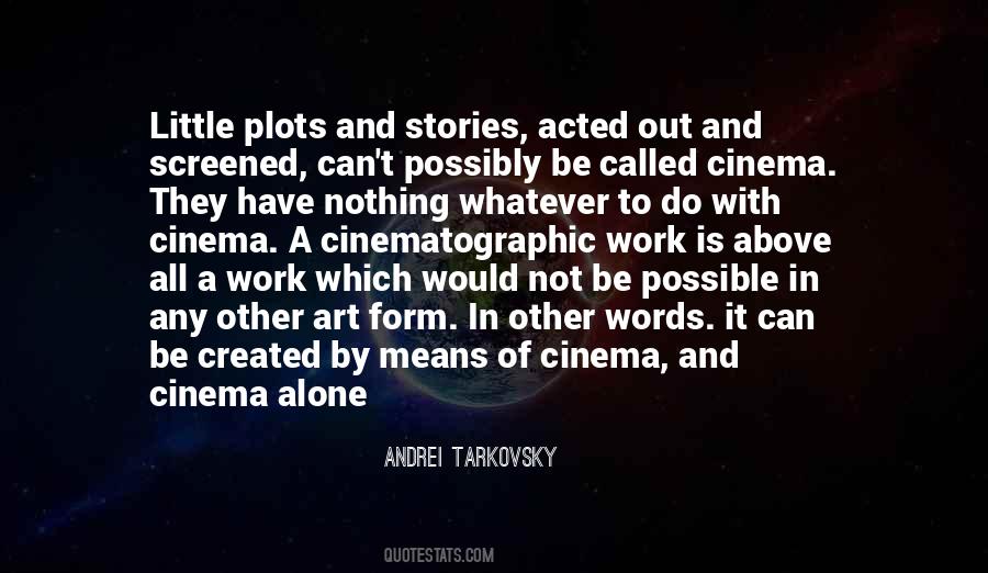Quotes About Tarkovsky #1077971