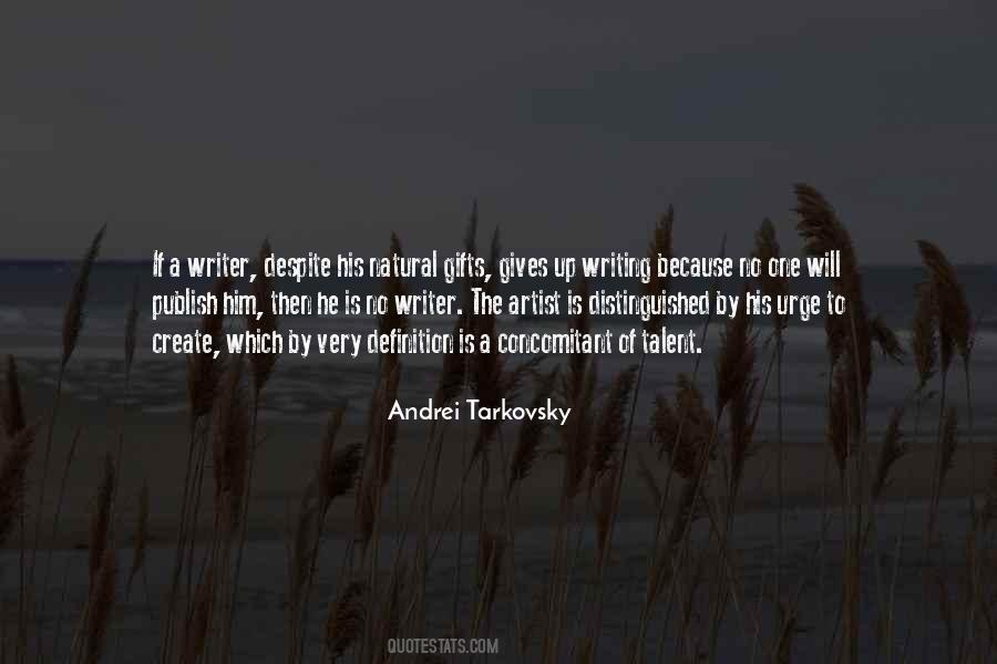 Quotes About Tarkovsky #1692289