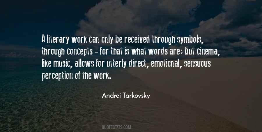 Quotes About Tarkovsky #1733975