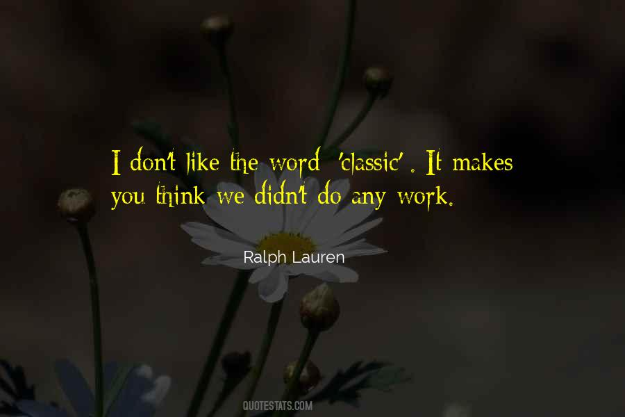 Quotes About Ralph Lauren #127667