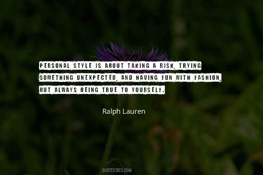 Quotes About Ralph Lauren #677292