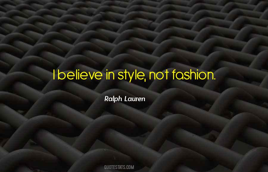 Quotes About Ralph Lauren #737317