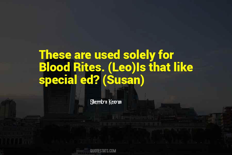 Quotes About Special Ed #1664396