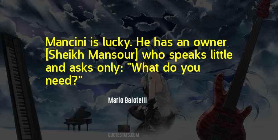 Sheikh Mansour Quotes #642885