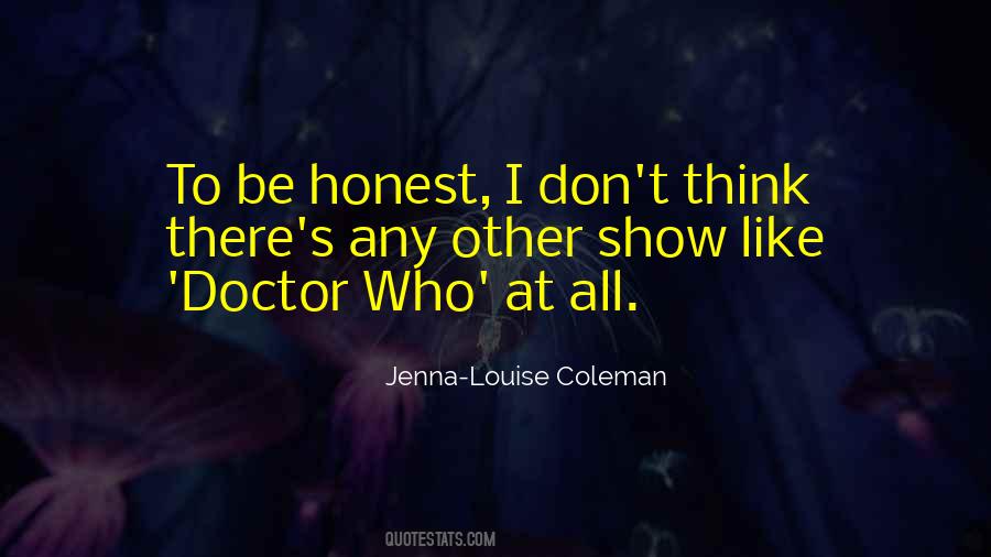 Quotes About Jenna Coleman #240263