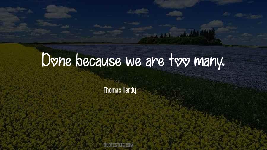 Quotes About Thomas Hardy #208902