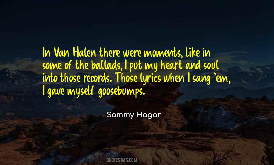 Quotes About Van Halen #903638