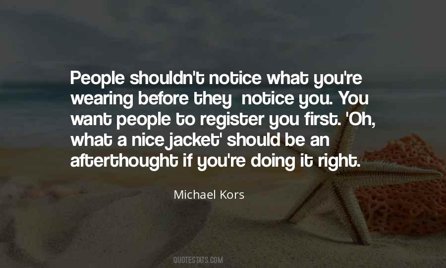 Quotes About Michael Kors #1246380