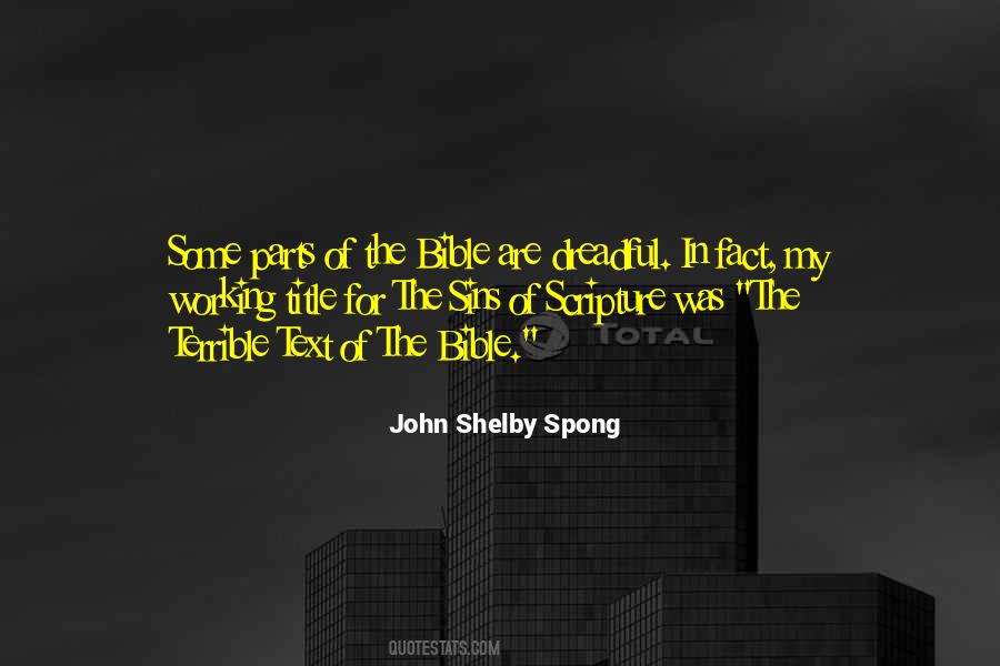 Shelby Spong Quotes #56162