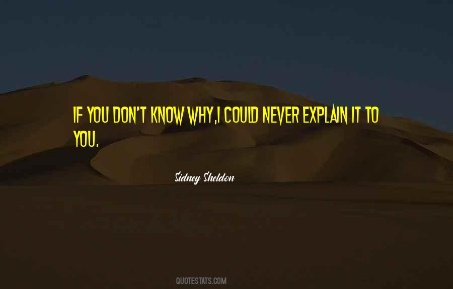 Sheldon Sidney Quotes #683841