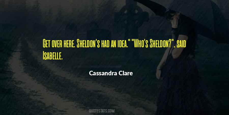 Sheldon's Quotes #1088618