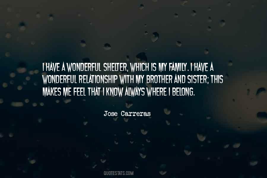 Shelter Me Quotes #1117966