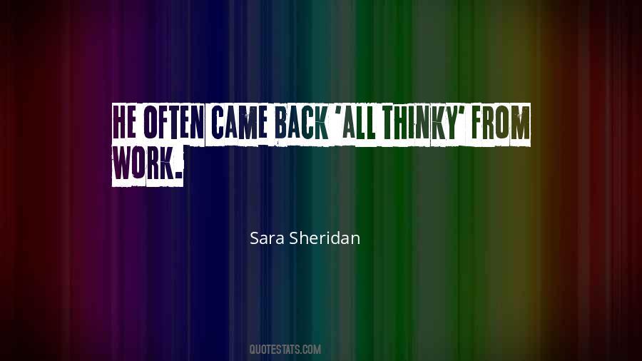 Sheridan Quotes #16378