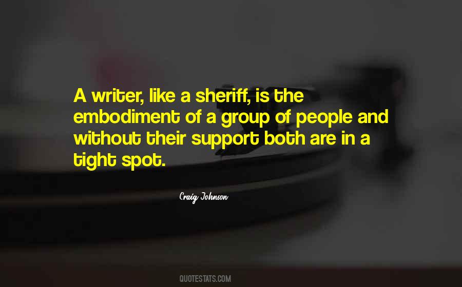 Sheriff Quotes #379020