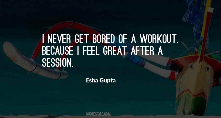 Quotes About A Great Workout #1298722