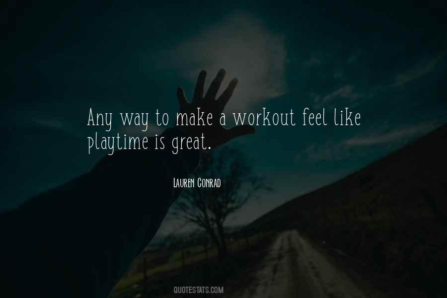 Quotes About A Great Workout #1453350