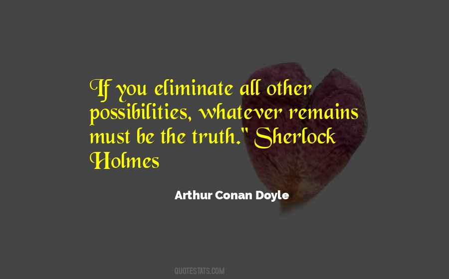 Sherlock's Quotes #34855
