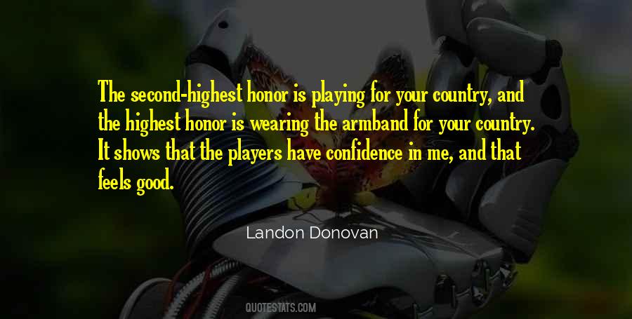 Quotes About Landon Donovan #1746567