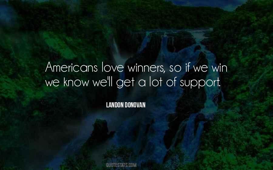 Quotes About Landon Donovan #1766990