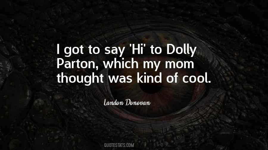 Quotes About Landon Donovan #356808