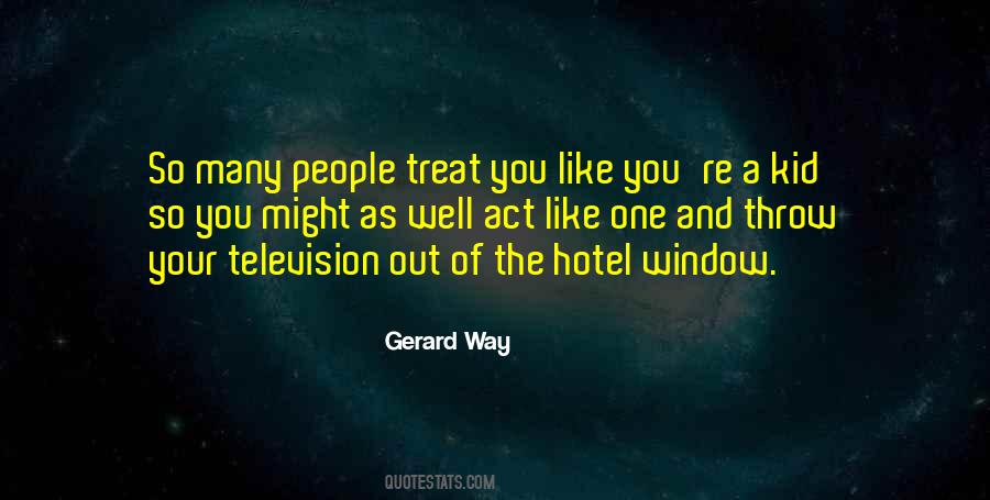 Quotes About Gerard Way #610323