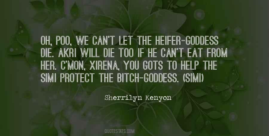 Sherrilyn Kenyon Simi Quotes #1048898
