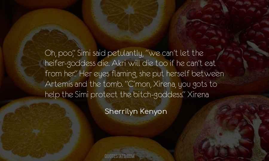 Sherrilyn Kenyon Simi Quotes #1538794