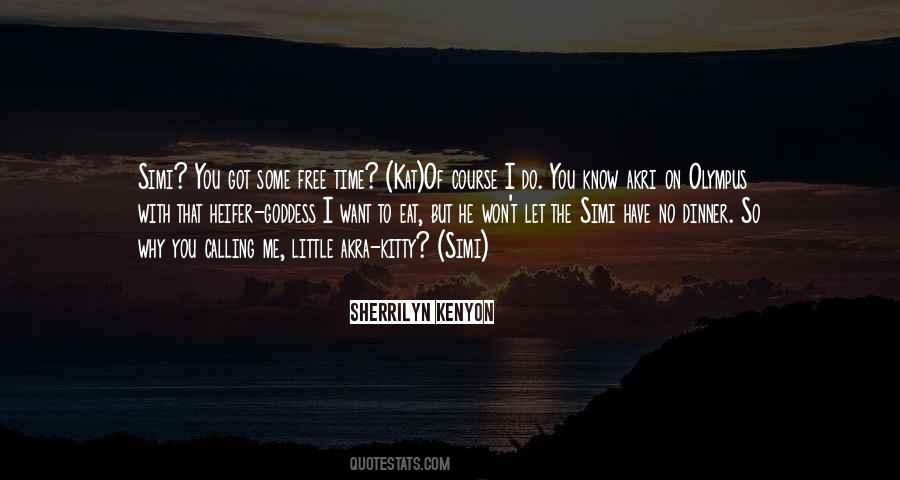 Sherrilyn Kenyon Simi Quotes #1592992