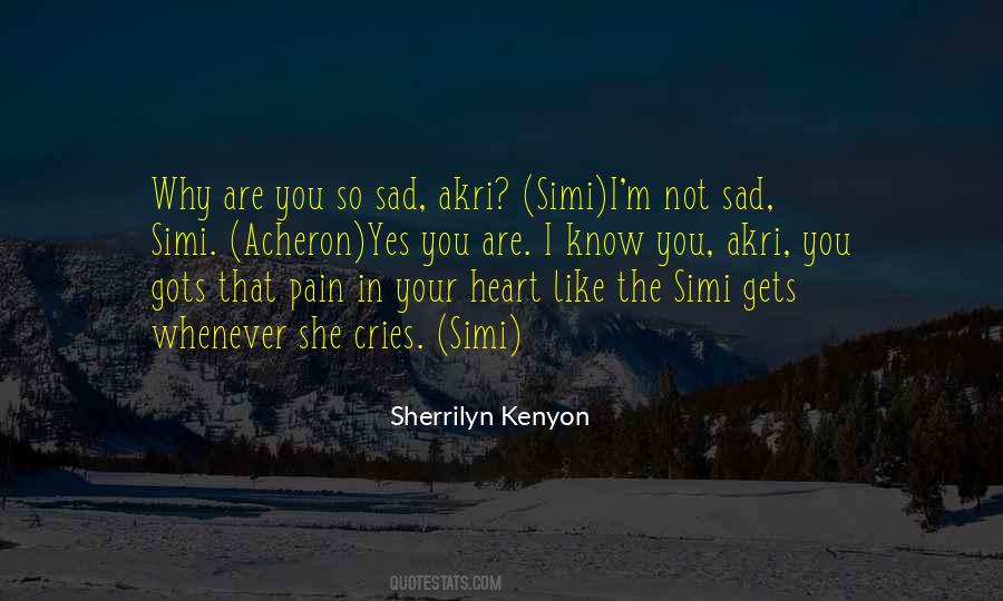 Sherrilyn Kenyon Simi Quotes #638693